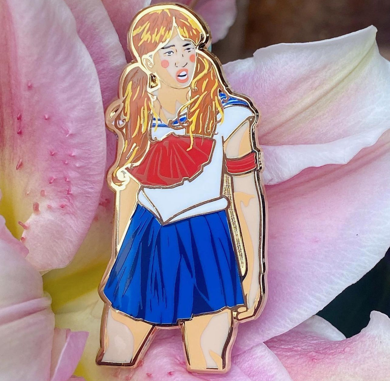 Sailor Moon Namjoon BTS enamel pin