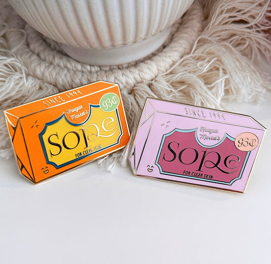 Sope - Hwagae Market’s Olde Fashioned Soap enamel pins