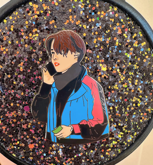 Top Ten Bangtan Betrayals BV4 Hobi enamel pin